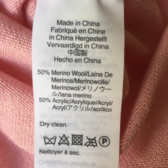 Madewell Pink High Low Lightweight Boxy Sweater - Picture 7 of 7